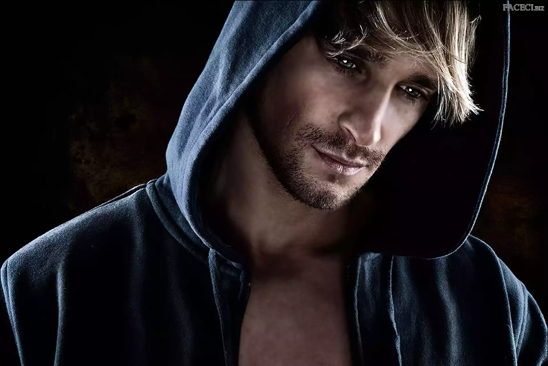 Kaptur, Mężczyzna, Spojrzenie