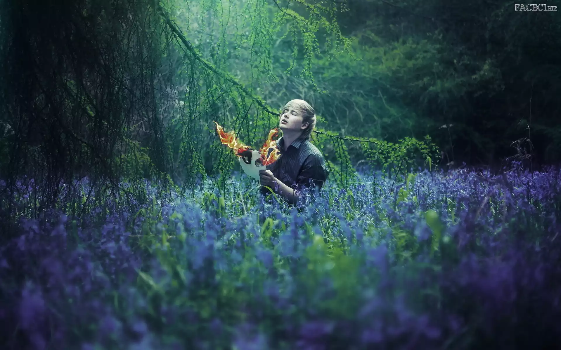 Płomień, Mężczyzna, List